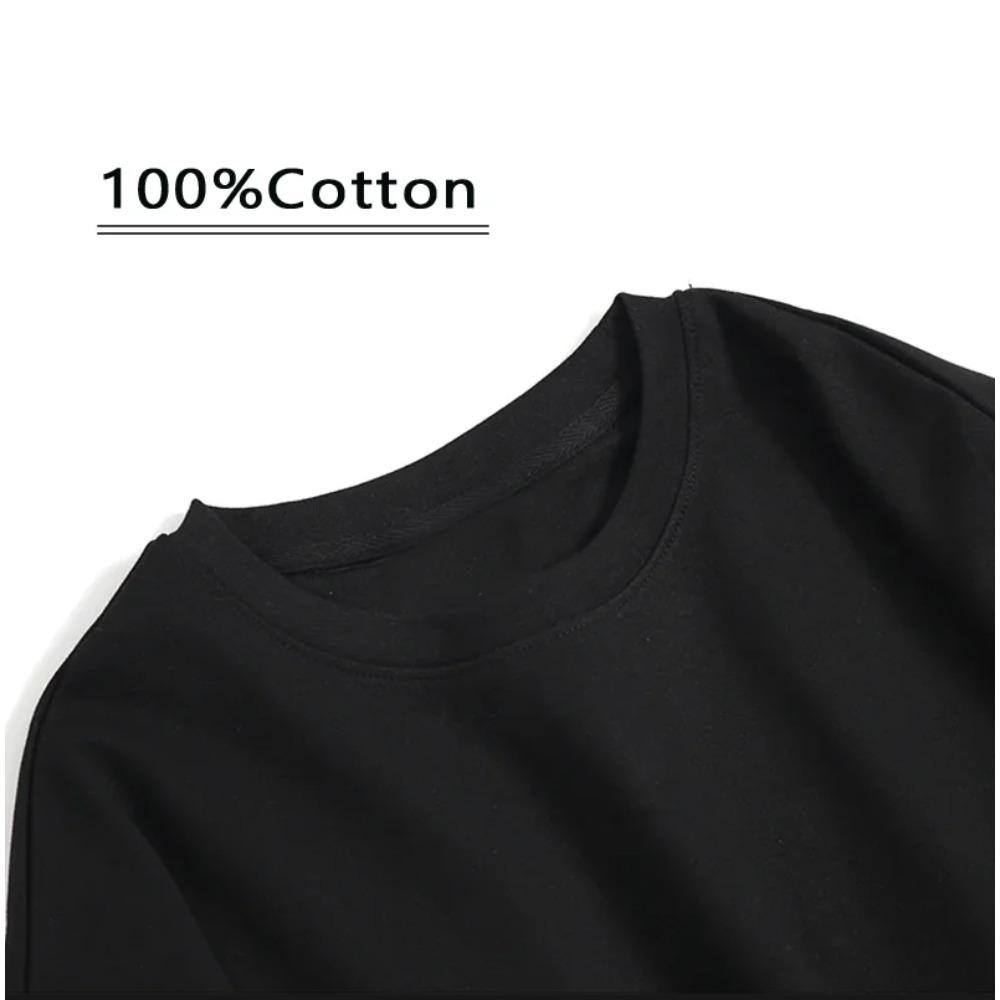 Men's clothing T Shirt for Women's 100% Cotton Frog Banjo Mushroom Print Short Sleeve T-Shirt Casual Fashion Tops Y2k Style Tops