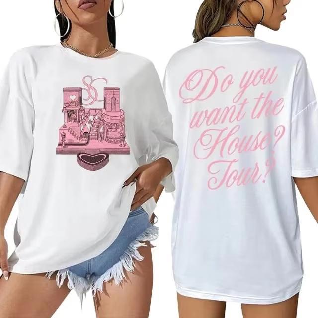 2026 Summer Hot Sale Printed T-shirt Unisex Crew Neck Harajuku Punk Casual T Shirt Y2K Gothic Cotton Oversized T-shirt