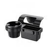 Car Multi Functional Phone Holder Storage Box Cup Holder Window Side Storage Organizer Space Saving Design Sunglasses Coins