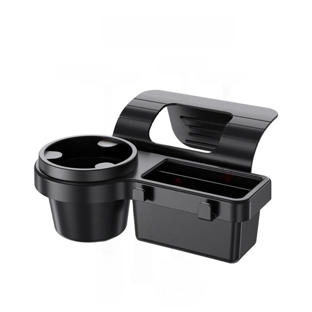 Car Multi Functional Phone Holder Storage Box Cup Holder Window Side Storage Organizer Space Saving Design Sunglasses Coins