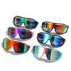 New Fashion Outdoor Travel Sunglasses Cycling Windproof Colorful Lenses For Sunshade Sports Sunglasses Zonnebril Voor Mannen
