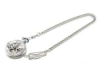 Manual Winding Pocket Watch 925J-SV-SV [item]