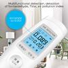 2.5-3.2v Digital Air Quality Detector Tester Monitor USB Charging LED 3D Detect TVOC HCHO AQI For Home Office School Car Hotel New