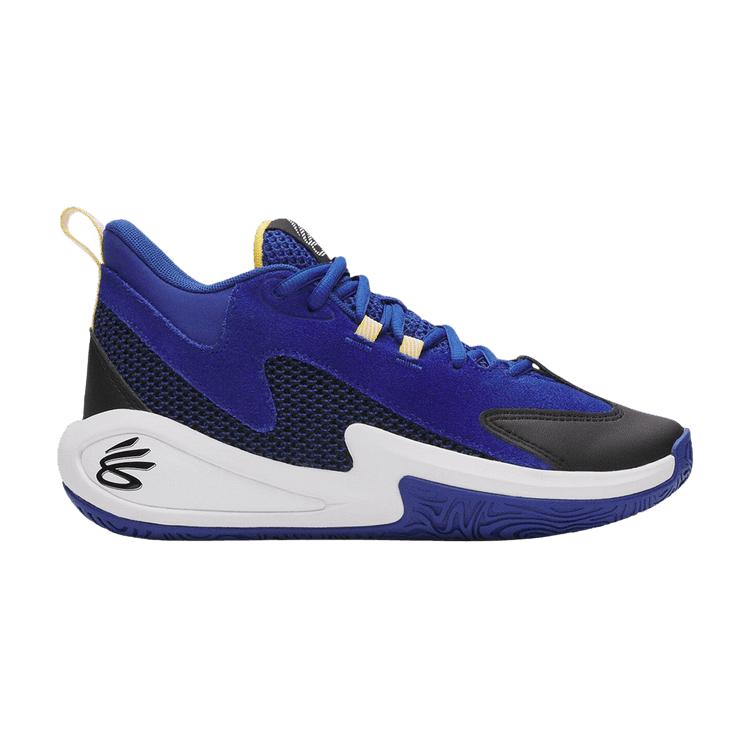 

Under Armour Curry 3Zer0 25 SDE PS Royal White Black Kids Sneakers Blue 6006544-400 35