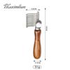 Solid Wood Antique Pet Comb for Cat and Dog Grooming