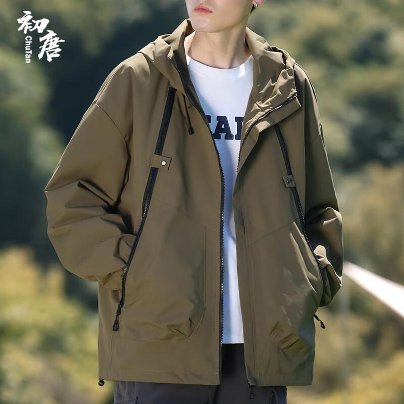 Unisex Cityboy Style Hooded Outdoor Jacket