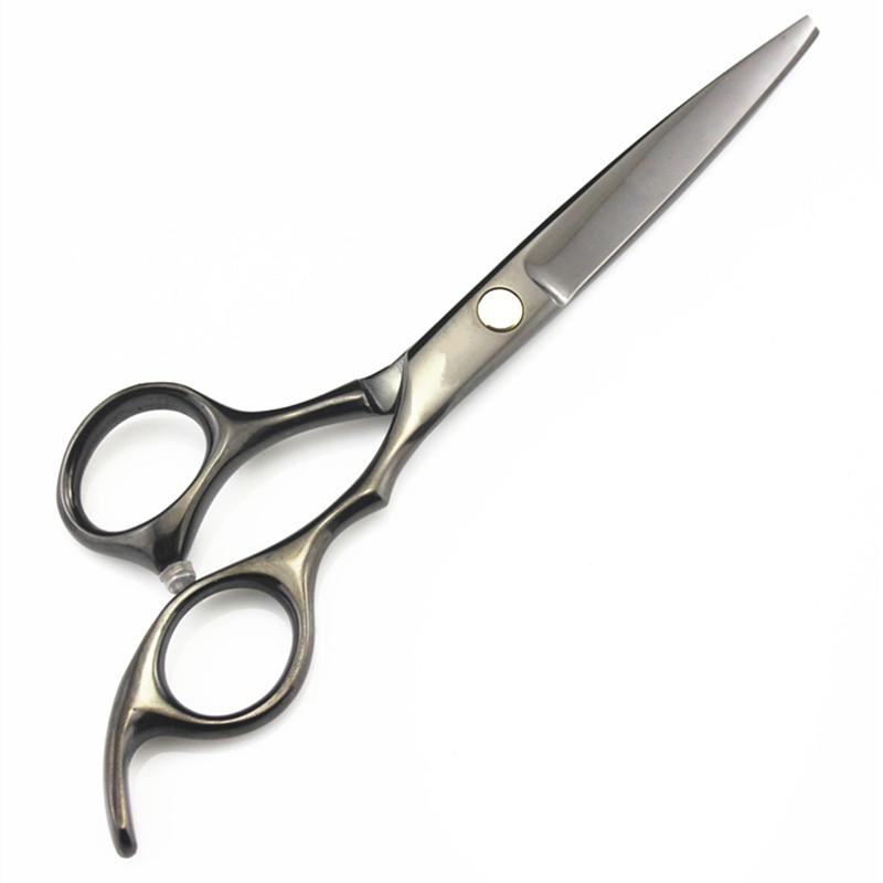 Professional Japan 440c 5.5 6 Inch Black Hair Scissors Haircut Thinning Barber Hair  Shears Hairdressing Scissors