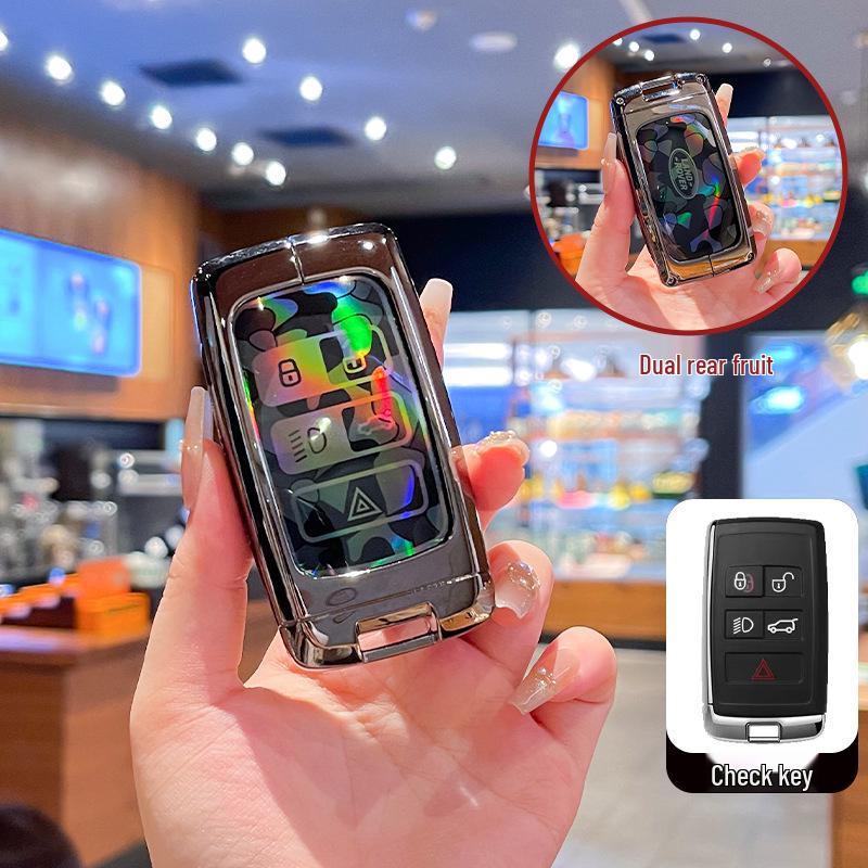 Land Rover Range Rover Key Case for 2013-2025 Models - High-End Sport Version with Metal Buckle Shell