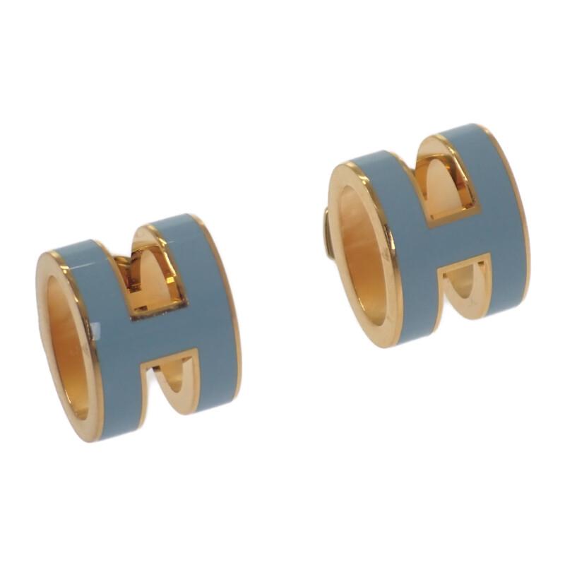 HERMES   Pierce Blue Metal Women