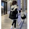 Winter Women Down Cotton Coat All Match Parkas Jacket Ladies Hooded Splicing Together Puffer Outwear
