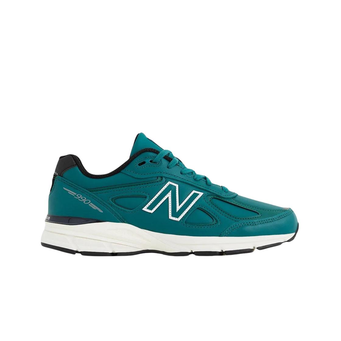 

New Balance 990v4 Made In Usa Teal White 255