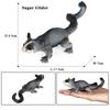 Oenux Simulation Wild Muroid Animal Squirre Mouse Sugar Glider lMarmot Rat Chinchilla Model Action Figures Lovely PVC Kids Toy
