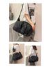 Water-Resistant Unisex Travel Duffle: Large Capacity, Lightweight Gym Bag