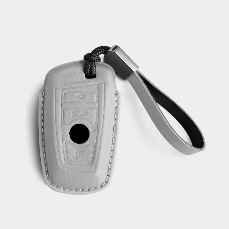 Originální kožené pouzdro na klíče pro starší modely BMW: Řada 3 GT, Řada 5, X1, X2, X3, X4, X5, X6