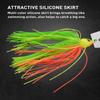 Soft Chatter Bait Spinner Bait Wobbler Weedless Fishing Lure  For Bass Pike Walleye Fish