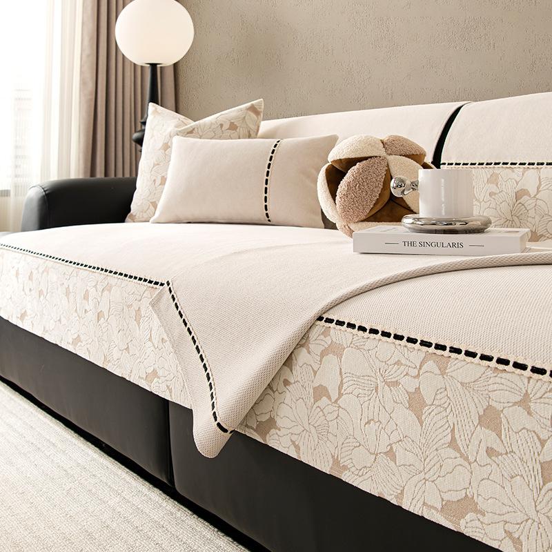 Sofa Cushion Universal In All Seasons  New Non-Slip Seat Cushion Light Luxury High-End Living Room Sofa Cover Cloth Towel