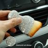 Car Interior Detailing Brush, Auto Interior Soft Hair Removal Brush,Car Cleaning Brush Interior Soft Bristles Detailing Brush Dusting Tool For Car