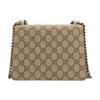 Gucci Dionysus Tiger Head Buckle Logo Chain Shoulder Bag Canvas Crossbody Mini Women Shoulder Bag Ebony Beige 421970-KHNRN-8642
