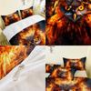 Animation Series 3D Digital Printing Three-Piece Bedding Kit Bed Sheet Quilt Cover
