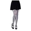 Skeleton Halloween Silk Stockings Woman Black Knee High Socks Ghost Props House