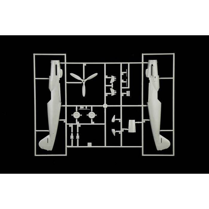 Italeri - maquette avion bf 109 k-4 italeri 2805 1/48ème maquette char promo - ref : 11210