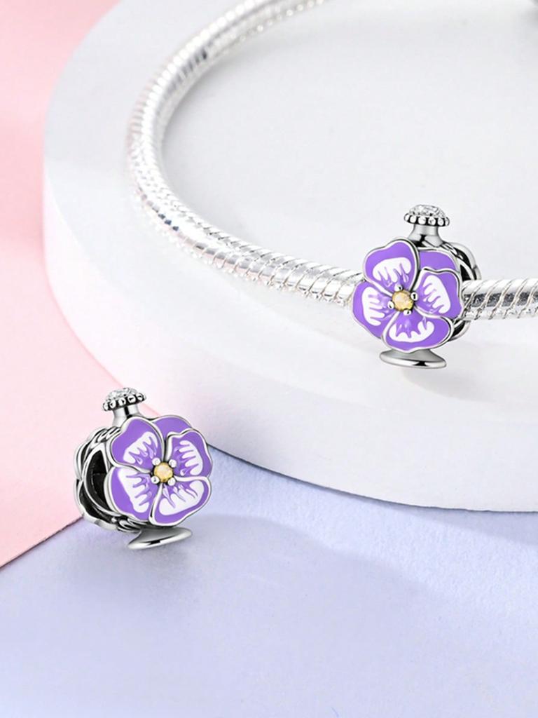 Women'S Charity Handbag Beads Charm Copper Plated Fit Charms Copperoriginal Bracelet For Jewelry Making Diy Charm