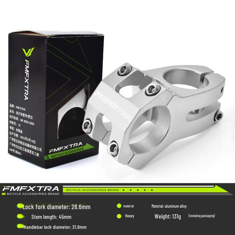 Downhill & Climbing Short Stem, 31.8mm Hollow Head Tube Handlebar Riser Accessory