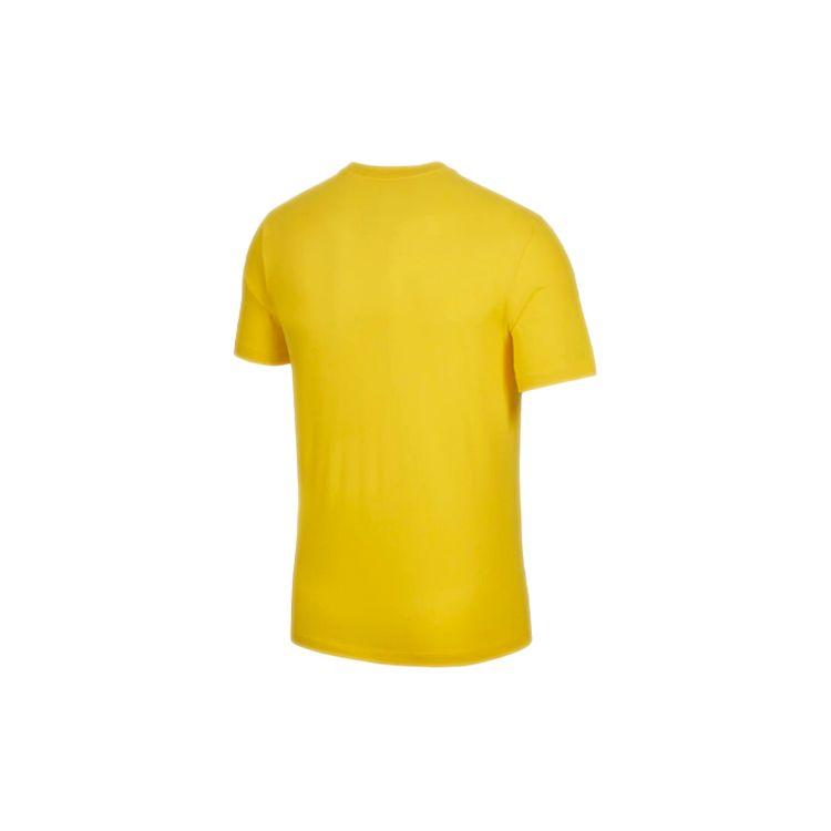 Nike Dri-Fit Nba Los Angeles Lakers Printed Crew Neck Short Sleeve T-Shirt Men Tops Amarillo-Yellow DH0637-728