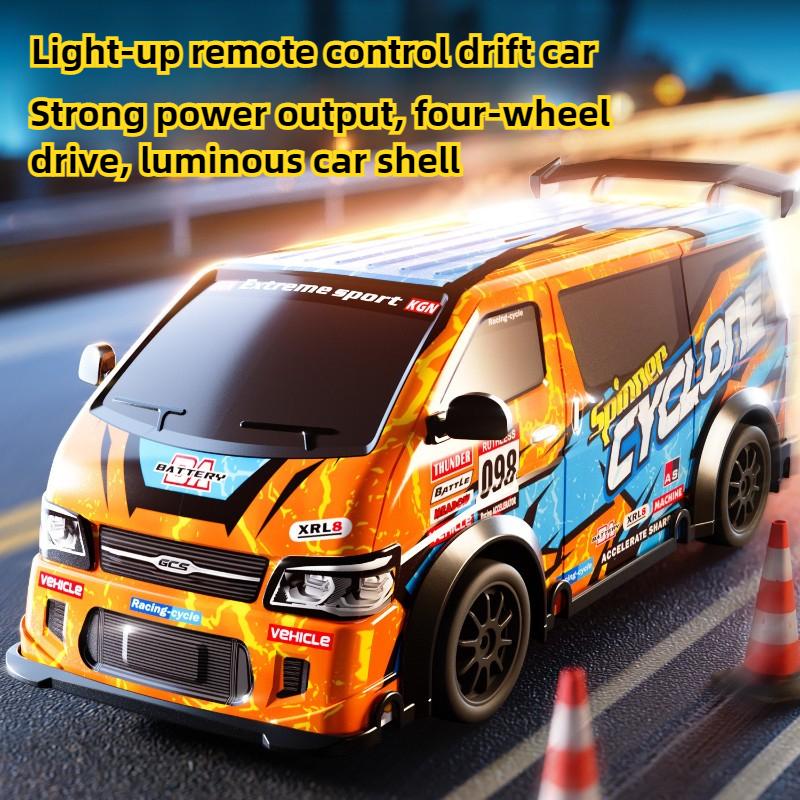 1:24 High Speed Rc Drift Truck Four Wheel Drive Off Road Competitive Model Vehicle Children Electric Remote Control Car Boy Toys
