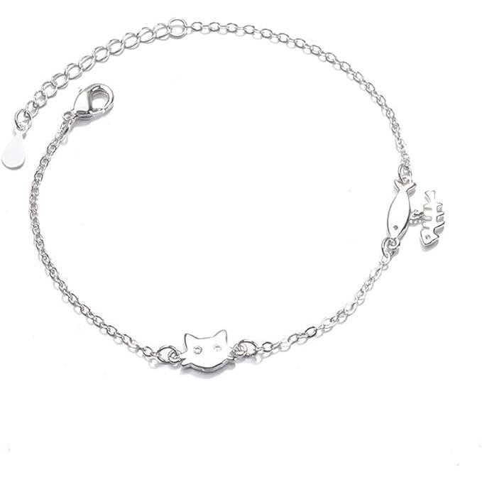 Cat Bracelet for Women, Luxury 925 Sterling Silver, Popular Cat Bracelet, Hypoallergenic to Metal, Gift, Comes with Special Box