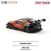 POP RACE 1:64 Toyota Pandem GR86 PR640265 DAIGO SAITO Alloy Diecast Car Model Christmas Gift