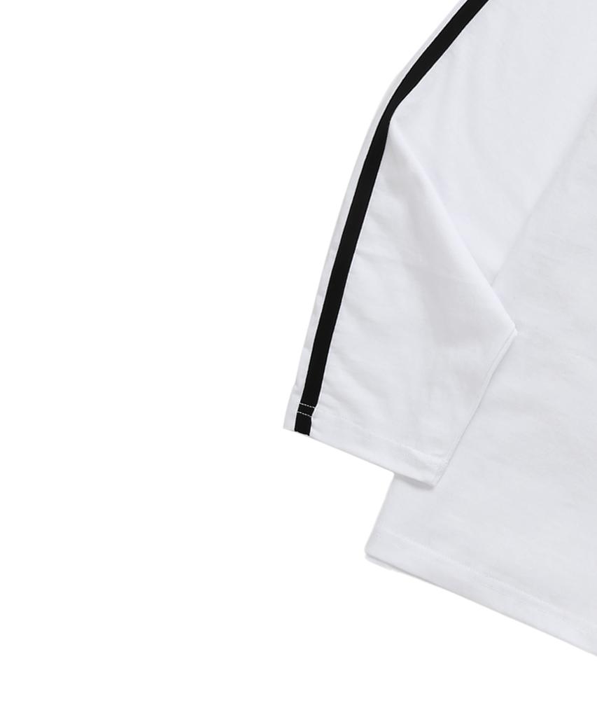 VANNWORKS Blockcore Emblem Sleeve Tape Long Sleeve (Vls0072) White