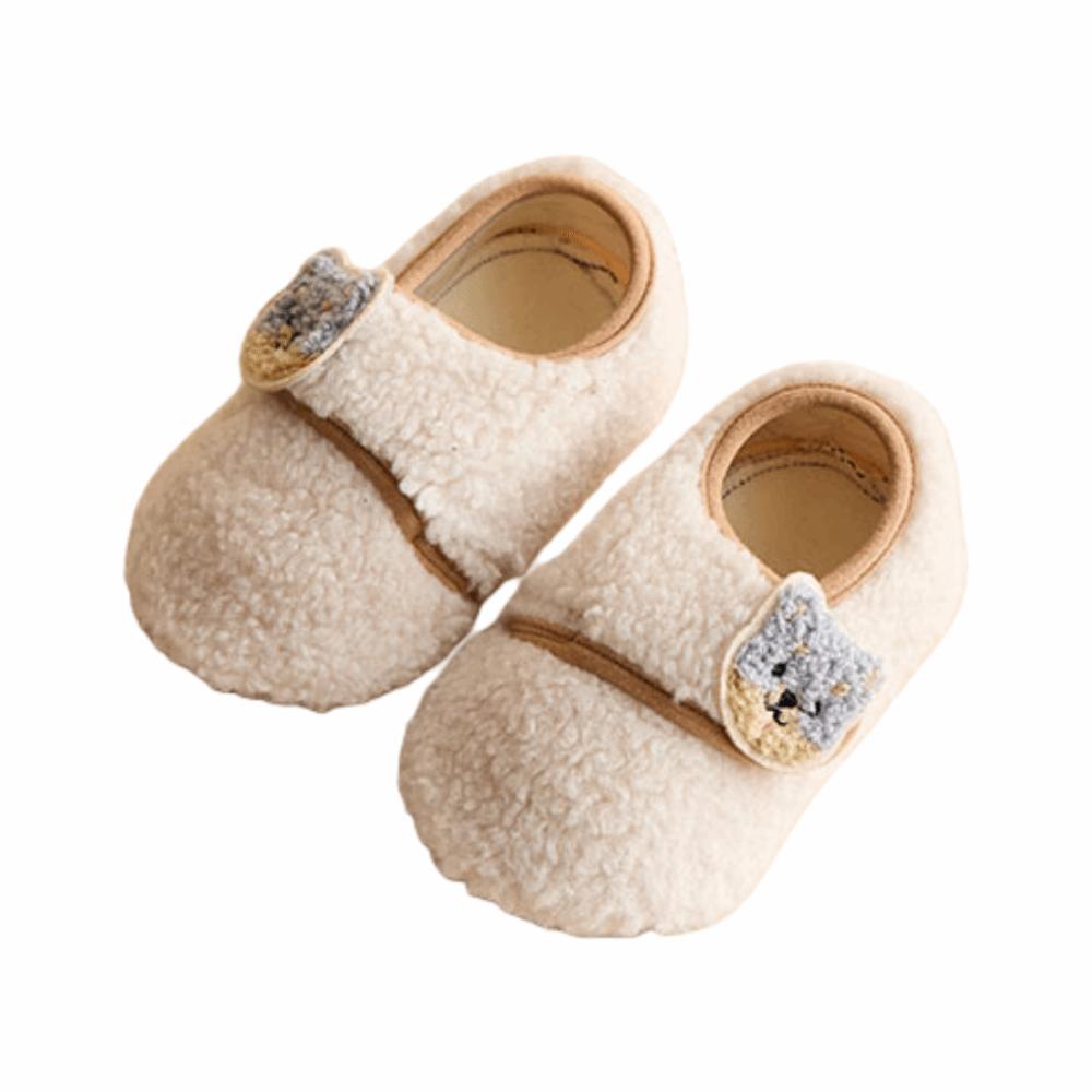 Cartoon Baby Floor Socks Rabbit Cat Bear Toddler Prewalkers Indoor Home Slippers  Walking Practice