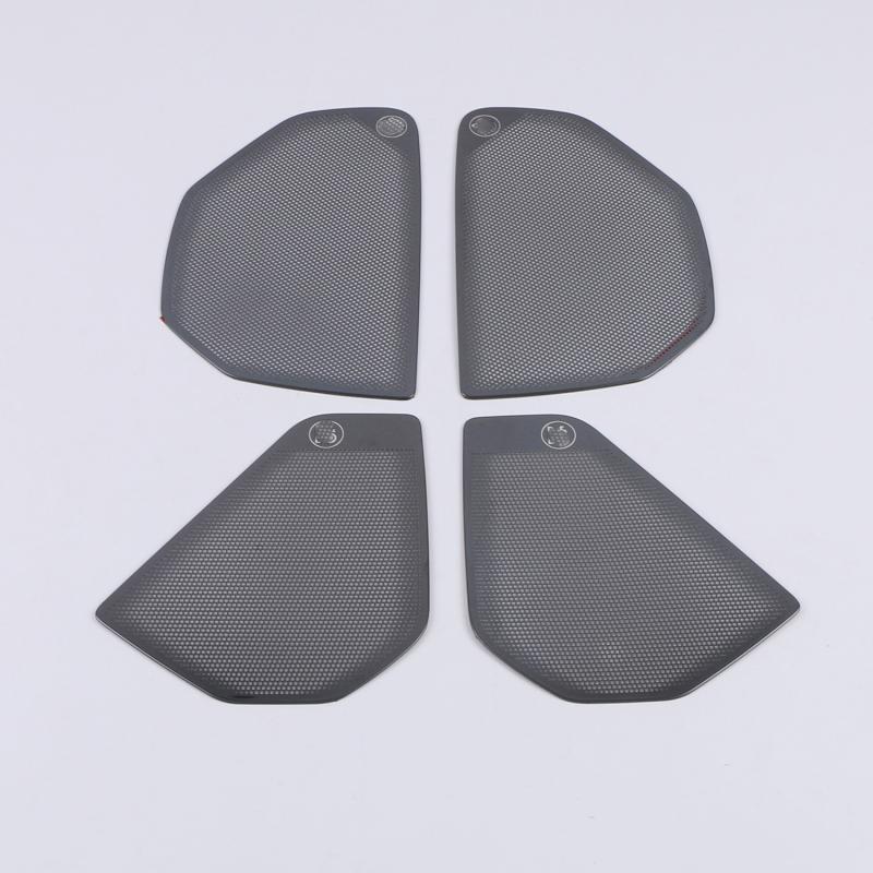 ABAIWAI For Ford Explorer     Interior Speaker Covers Auto Side Door Stereo Audio Sound Loudspeaker Cover Trim