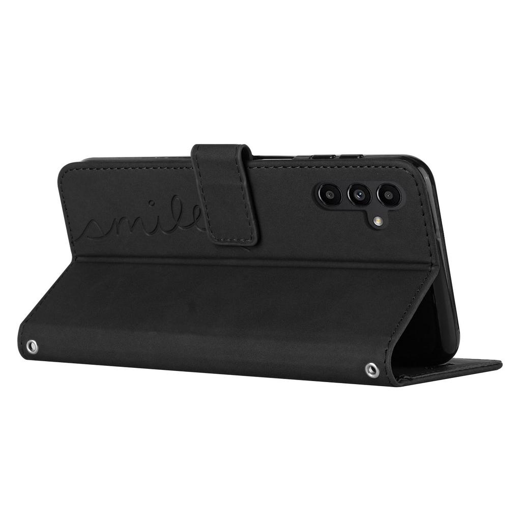 For Samsung Galaxy A17 5G/A17 4G/A26 5G/A16 5G/A16 4G Case Viewing Stand PU Leather Phone Cover Imprinted Pattern