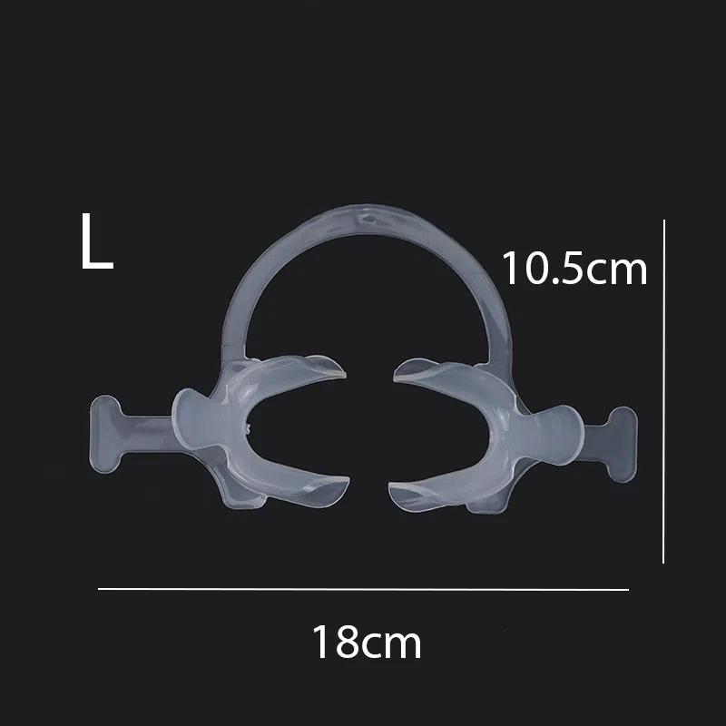Dental Cheek Retractor Orthodontic Mouth Opener C Shape Lateral Open Dental Orthodontic Black Tooth Intraoral Lip