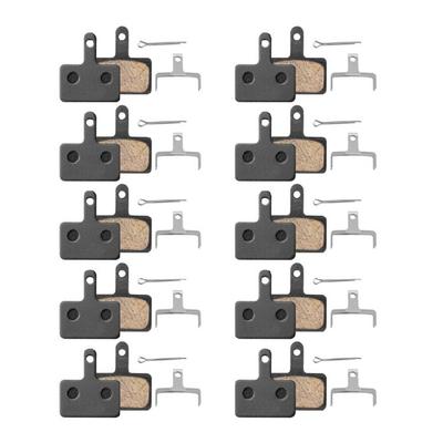 10Pair Universal Mountain Bike Brake Pad Low Noise Cycling Brake Pad Resin Bicycles Bike Disc Brake Pad Easy To Use