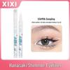 Xixi Flower Rim Light Auto-Retractable Black Eyeliner - Smooth, Easy to Use, Natural Look, Perfect for Students.