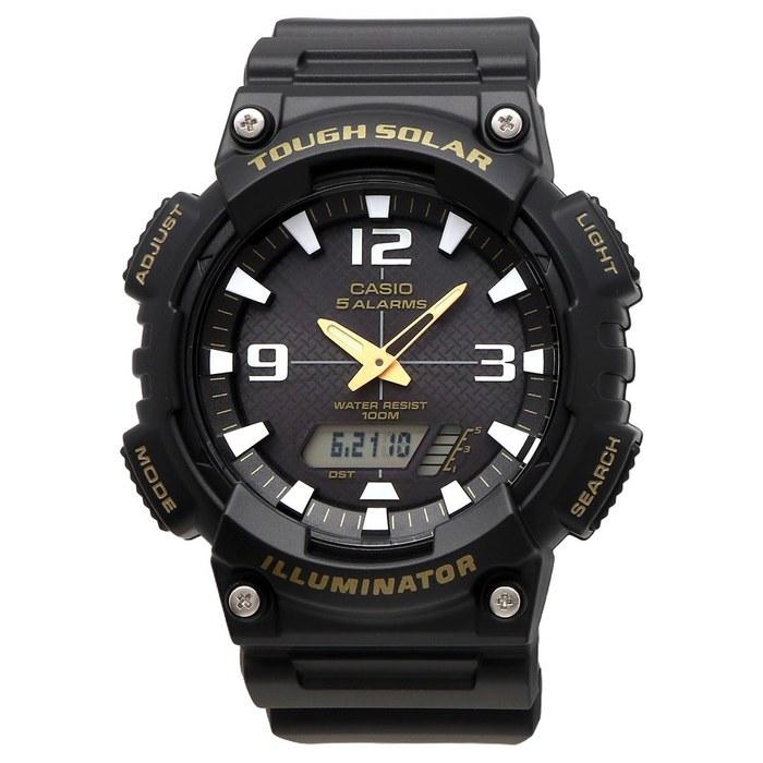 Casio Tough Solar Analog-Digital Quartz Watch AQ-S810W-1BV Men's Black (Type-1B)