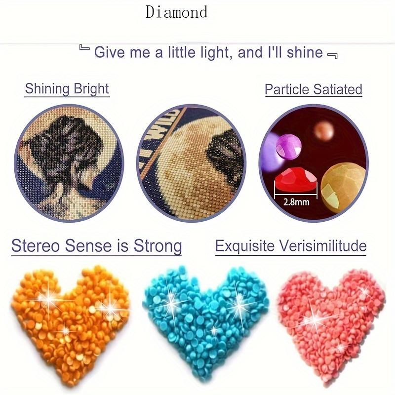 Blue Whale Diamond Decorative Painting Set Full Diamond Embroidery Decorative Painting Handmade Products 5D