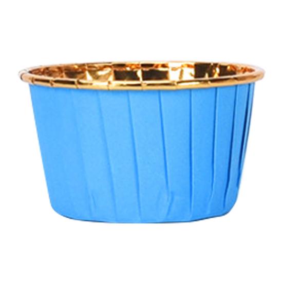 50Pcs Muffin Cup Food-grade No Odor Paper High Temperature Resistance Cupcake Liner Party Supplies