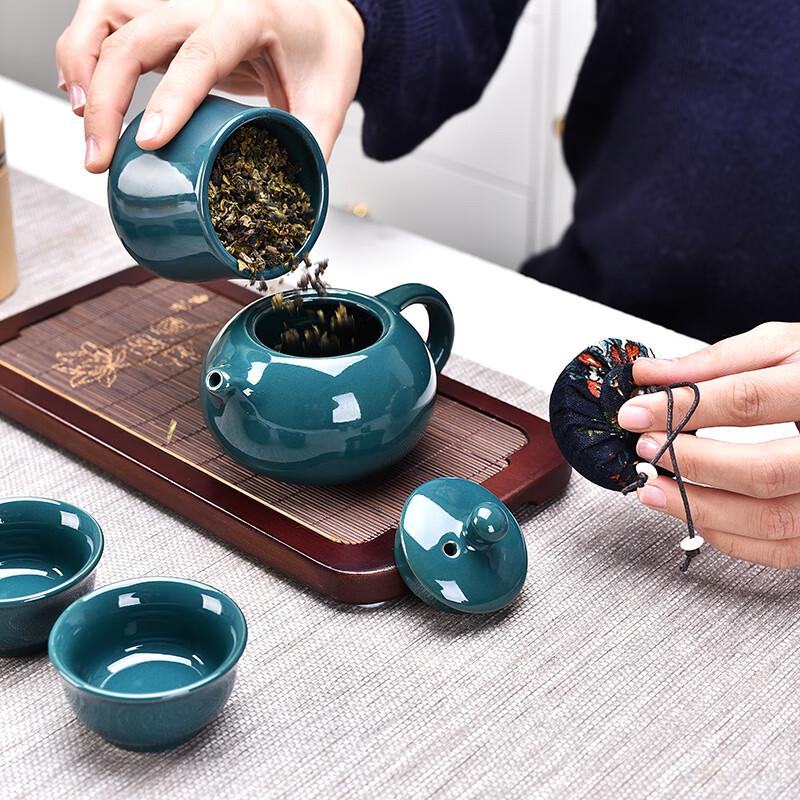 Chinese Ceramic Tea Set Gift Box