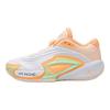 Jordan Luka 3 Comfortable Versatile Durable Low Top Kids Basketball Shoes Kids Basketball Shoes White Orange FQ8185-101