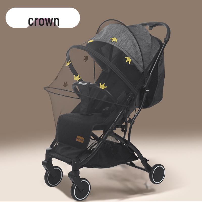 Baby Stroller Anti-Mosquito Net with Enlarged Dense Mesh and High View Upgrade