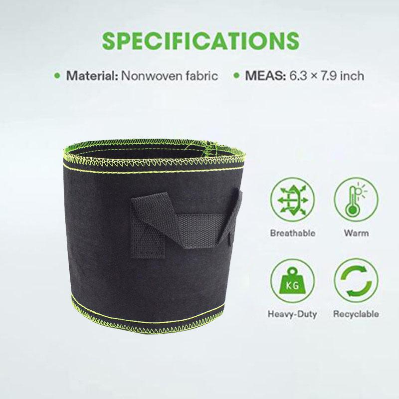 Vegetable Plant Flower Fabric Potato Grow Pots Nursery Bags for Tree Jardim Planter Growing Supplies Tool