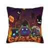 Geometry Dash Gaming Game Pillow Case  Soft Pillow Cover For Living Room Sofa Vintage Cushion Cover