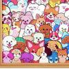 Cartoon Puppy Hand-drawn Puzzle DIY Coloring Dog Photo Frame Color Your Own Puzzle Home Decor For Kids Animal Lovers