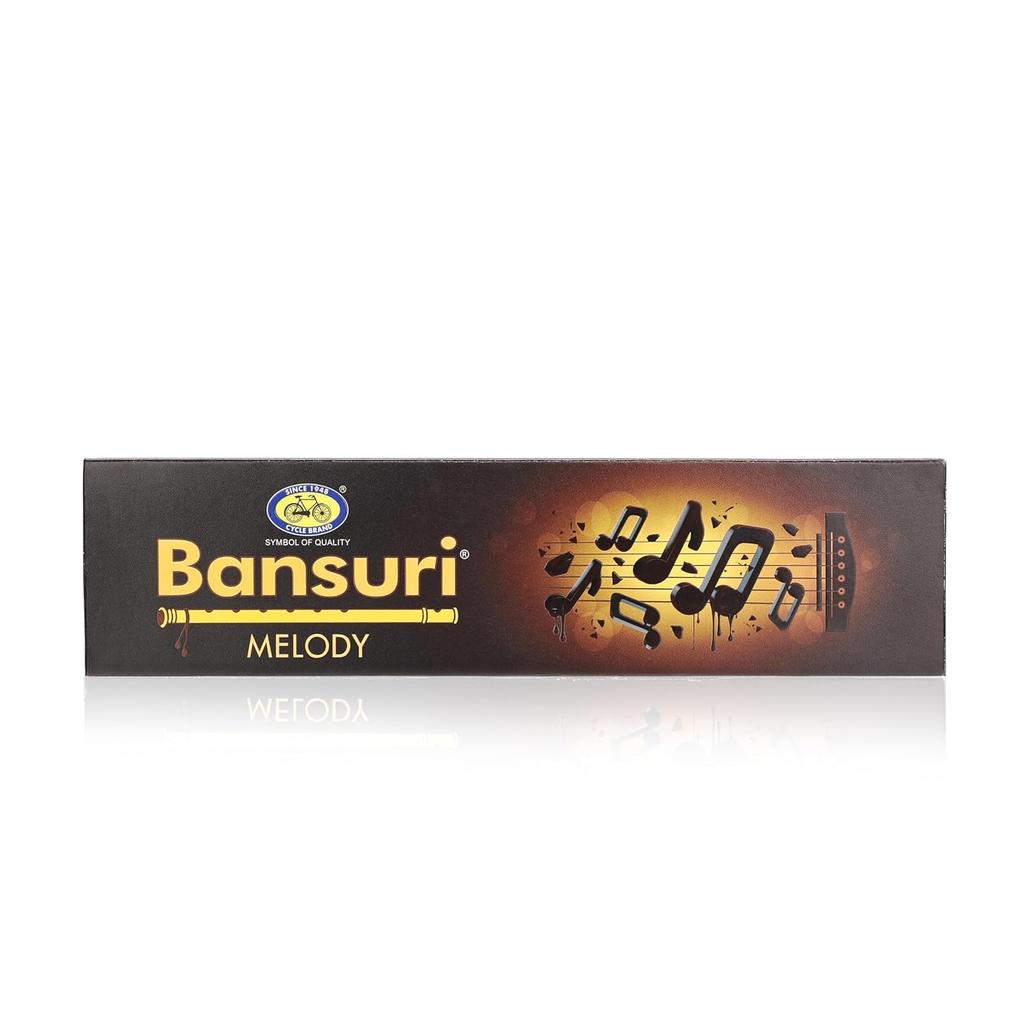 Cycle Pure Bansuri Melody Agarbatti 100g Pack of 2 – Refreshing Incense Sticks for Relaxation and Positivity