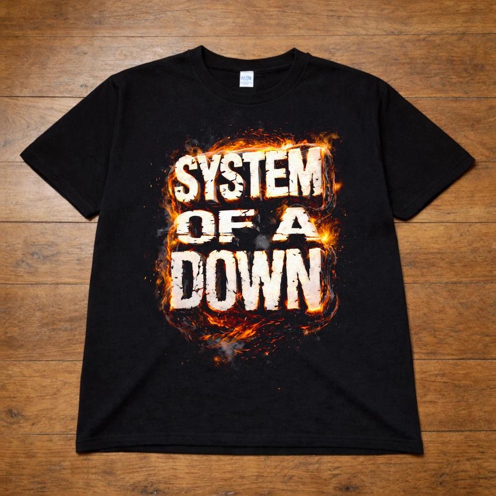 System Of A Down Band T Shirt Heavy Metal Graphic Tee Adults Kids 2XL