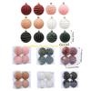 92MF 1 Box Flocking Ball Christmas Tree Decorations Multi Color Holiday Ornaments For Festival Home Party Decoration